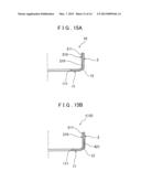 CUP-SHAPED MEMBER INCLUDING INNER PERIPHERAL CORRUGATED PORTION AND     MANUFACTURING METHOD AND MANUFACTURING APPARATUS FOR THE SAME diagram and image