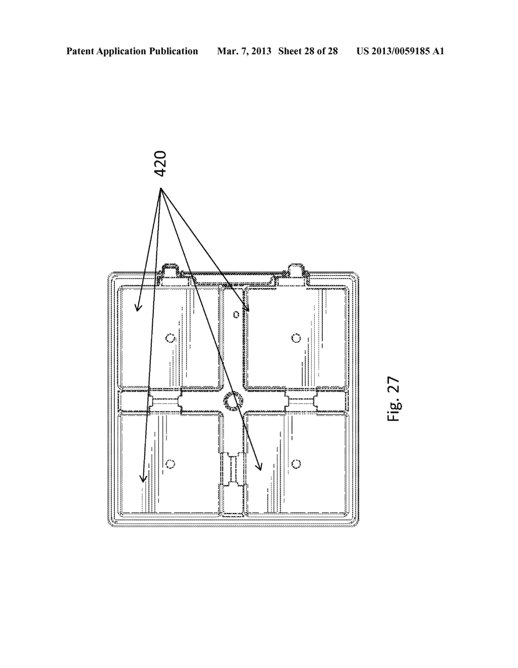 Large Format Electrochemical Energy Storage Device Housing and Module - diagram, schematic, and image 29