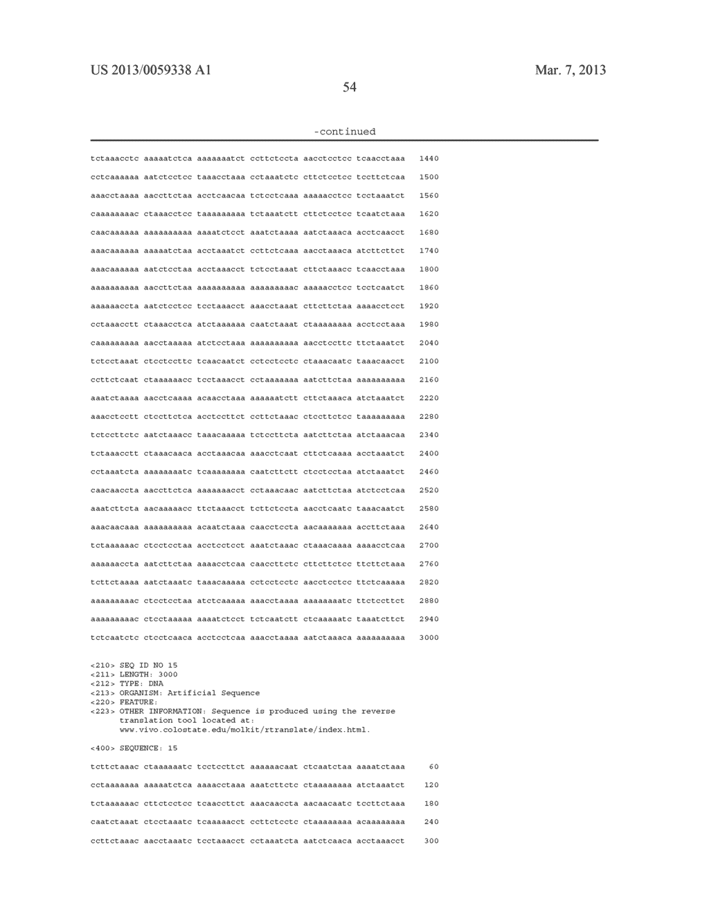 ARTIFICIAL ENTROPIC BRISTLE DOMAIN SEQUENCES AND THEIR USE IN RECOMBINANT     PROTEIN PRODUCTION - diagram, schematic, and image 64