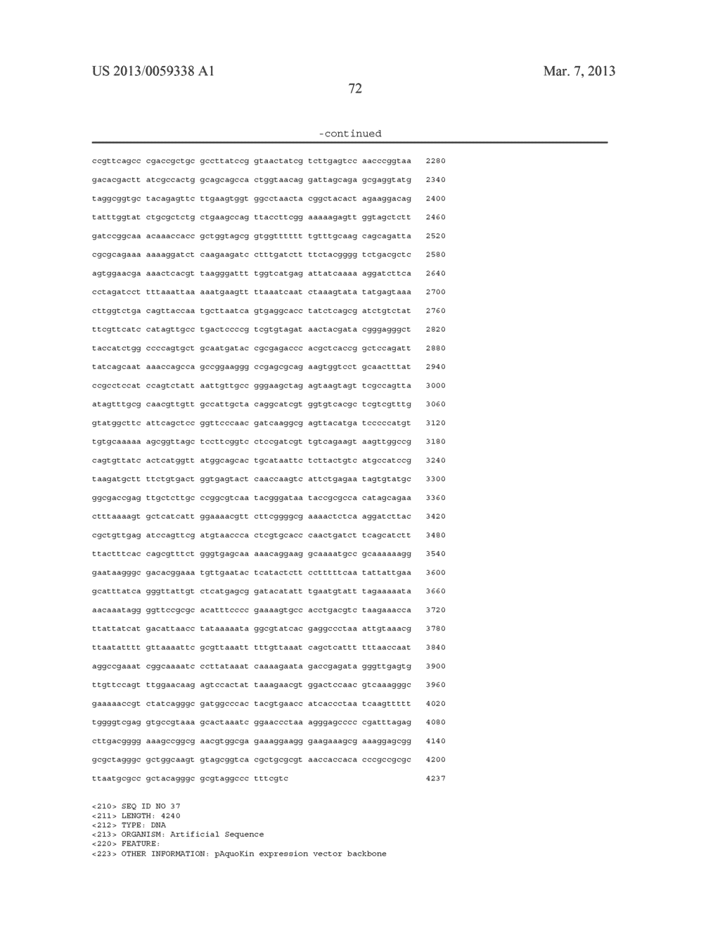 ARTIFICIAL ENTROPIC BRISTLE DOMAIN SEQUENCES AND THEIR USE IN RECOMBINANT     PROTEIN PRODUCTION - diagram, schematic, and image 82