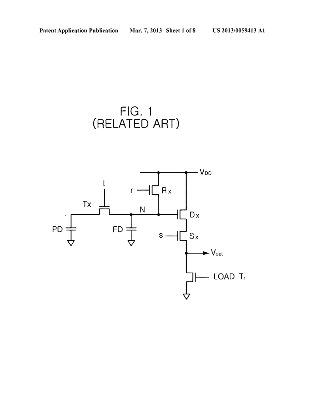 PIXEL OF IMAGE SENSOR AND METHOD FOR FABRICATING THE SAME - diagram, schematic, and image 02