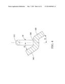 ELECTRICAL CONNECTOR WITH SEPARATING EXTENSIONS ON TERMNALS diagram and image