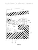 ELECTRICAL CONNECTOR WITH SEPARATING EXTENSIONS ON TERMNALS diagram and image