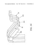 ELECTRICAL CONNECTOR WITH SEPARATING EXTENSIONS ON TERMNALS diagram and image