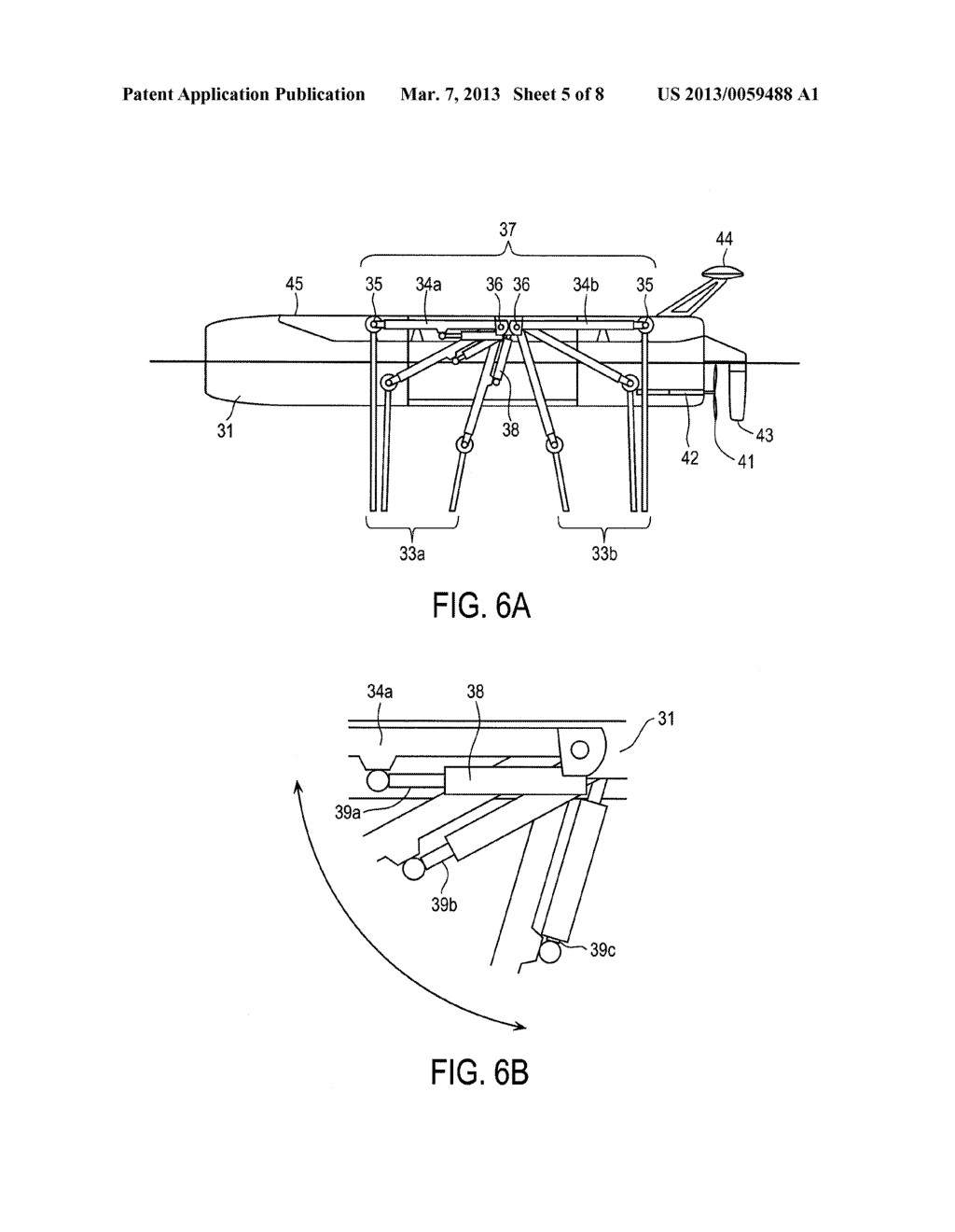 WATERCRAFT THAT HARVEST BOTH LOCOMOTIVE THRUST AND ELECTRICAL POWER FROM     WAVE MOTION - diagram, schematic, and image 06