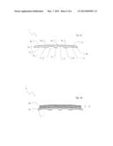 Sanding Pad Lining Carrier With Recesses diagram and image