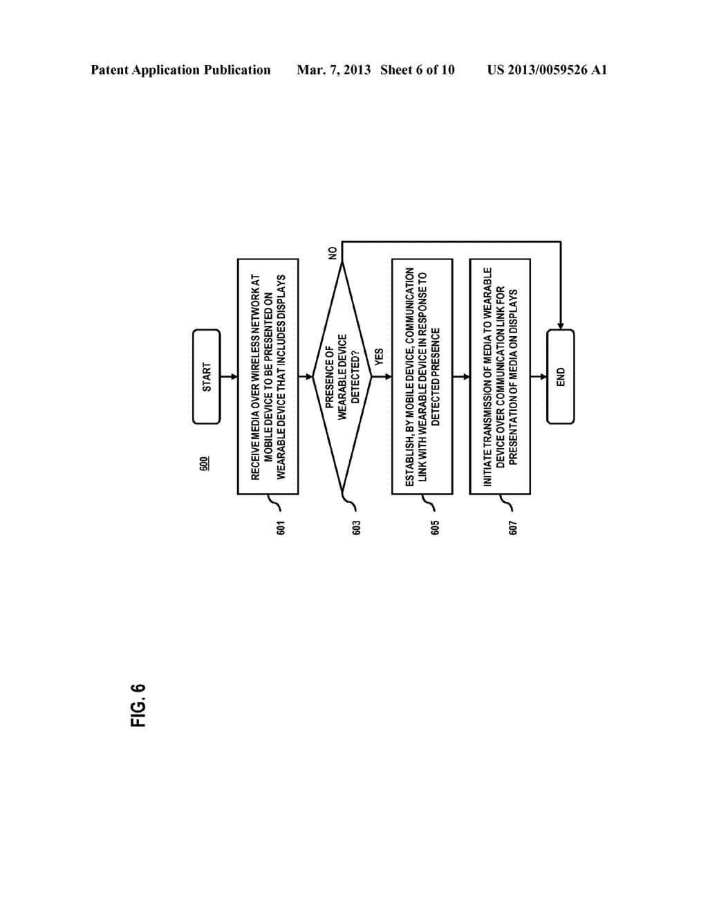 METHOD AND SYSTEM FOR PROVIDING ELECTRONIC MEDIA ON WEARABLE DISPLAYS - diagram, schematic, and image 07