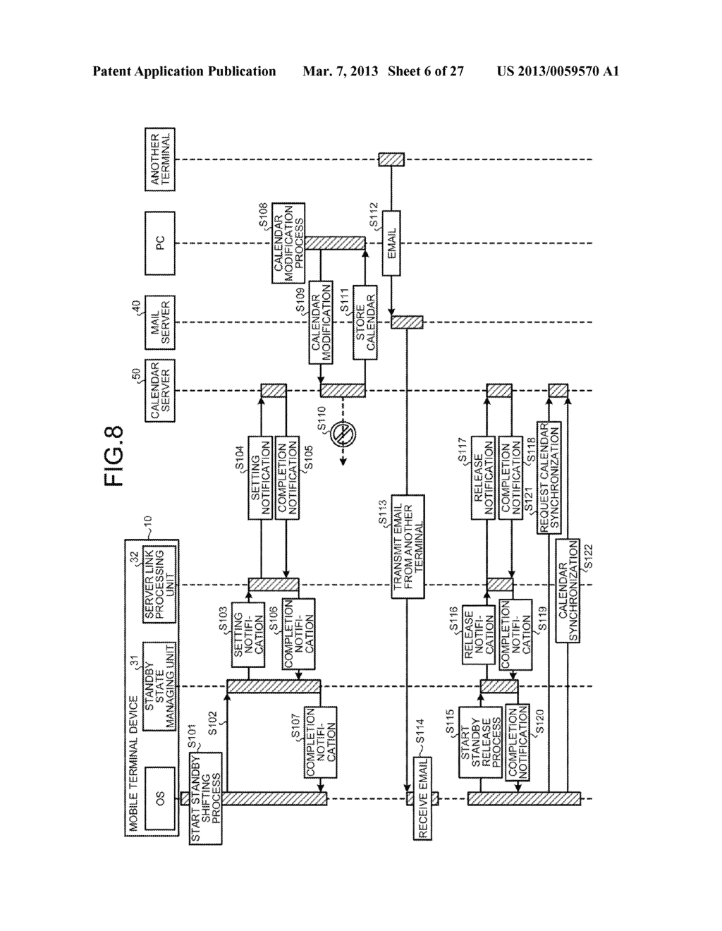 MOBILE TERMINAL DEVICE, COMMUNICATION SYSTEM, COMMUNICATION PROGRAM, AND     CONTROL METHOD - diagram, schematic, and image 07