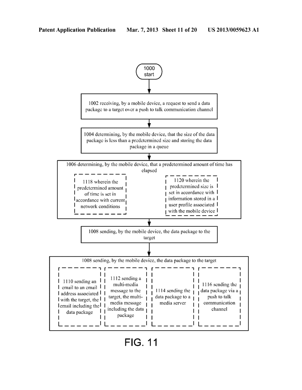 SESSION-TRIGGERED PUSHING OF GROUP COMMUNICATION DATA - diagram, schematic, and image 12