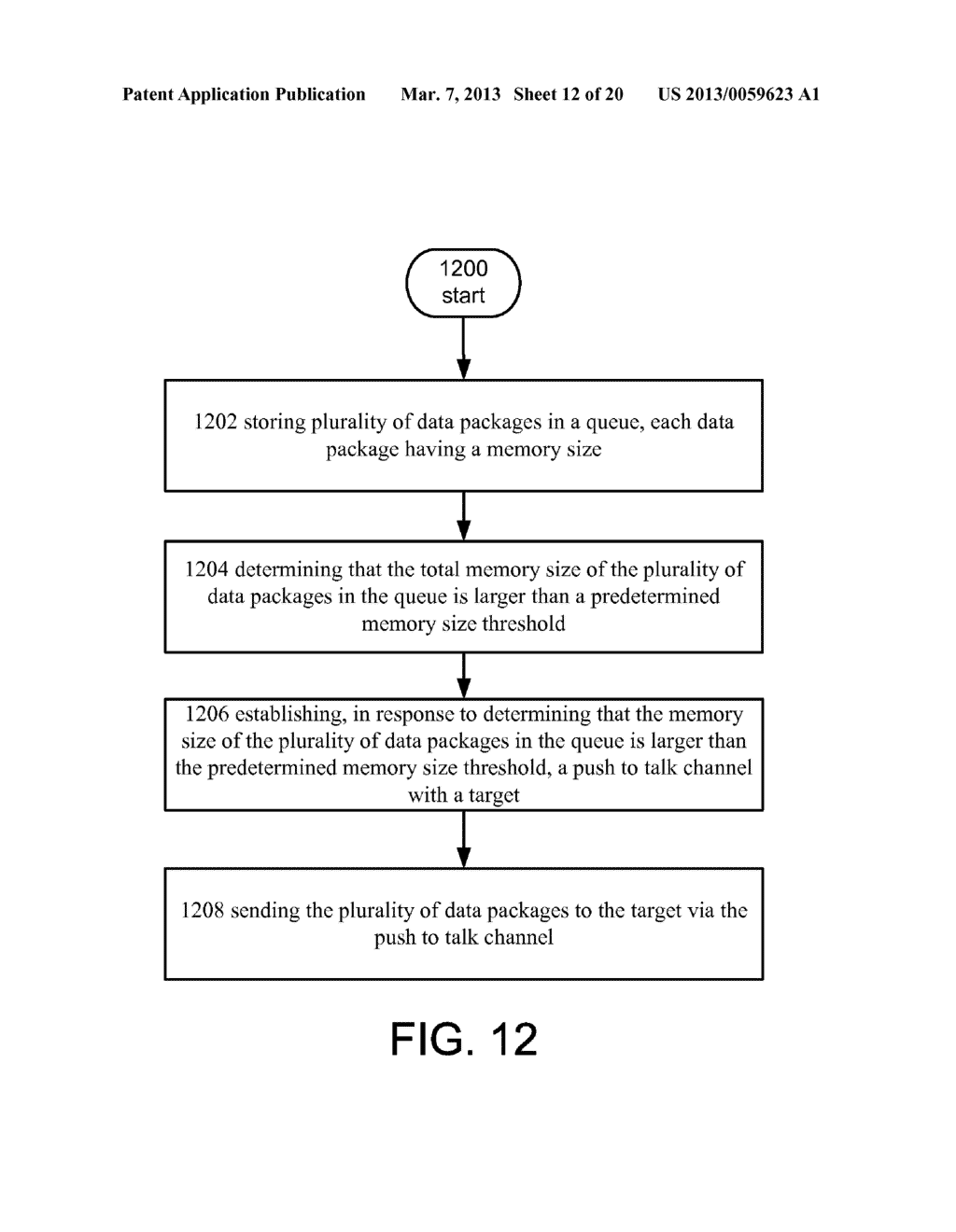 SESSION-TRIGGERED PUSHING OF GROUP COMMUNICATION DATA - diagram, schematic, and image 13