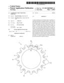 CUSHIONING STRUCTURE FOR A SPROCKET diagram and image