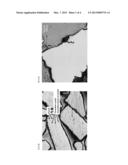 Aluminum oxycarbide composition, production method therefor, and     refractory material diagram and image