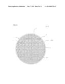 HONEYCOMB STRUCTURE AND HONEYCOMB CATALYST BODY diagram and image