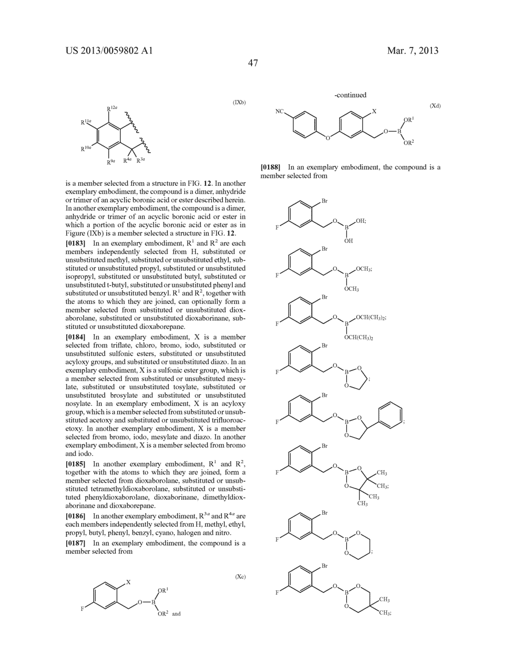 BORON-CONTAINING SMALL MOLECULES - diagram, schematic, and image 111