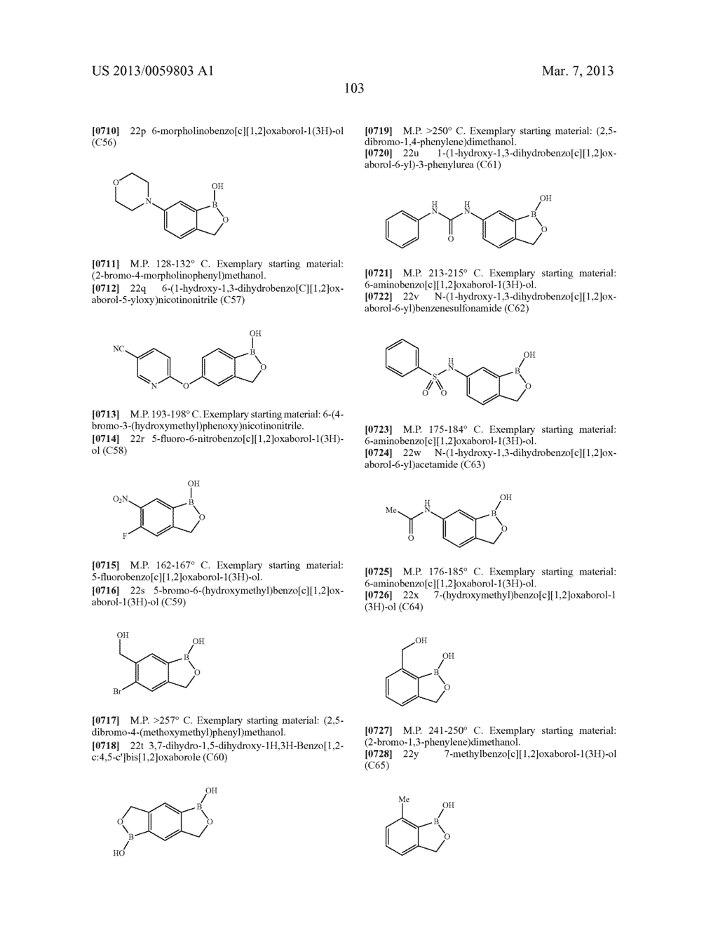 BORON-CONTAINING SMALL MOLECULES - diagram, schematic, and image 167