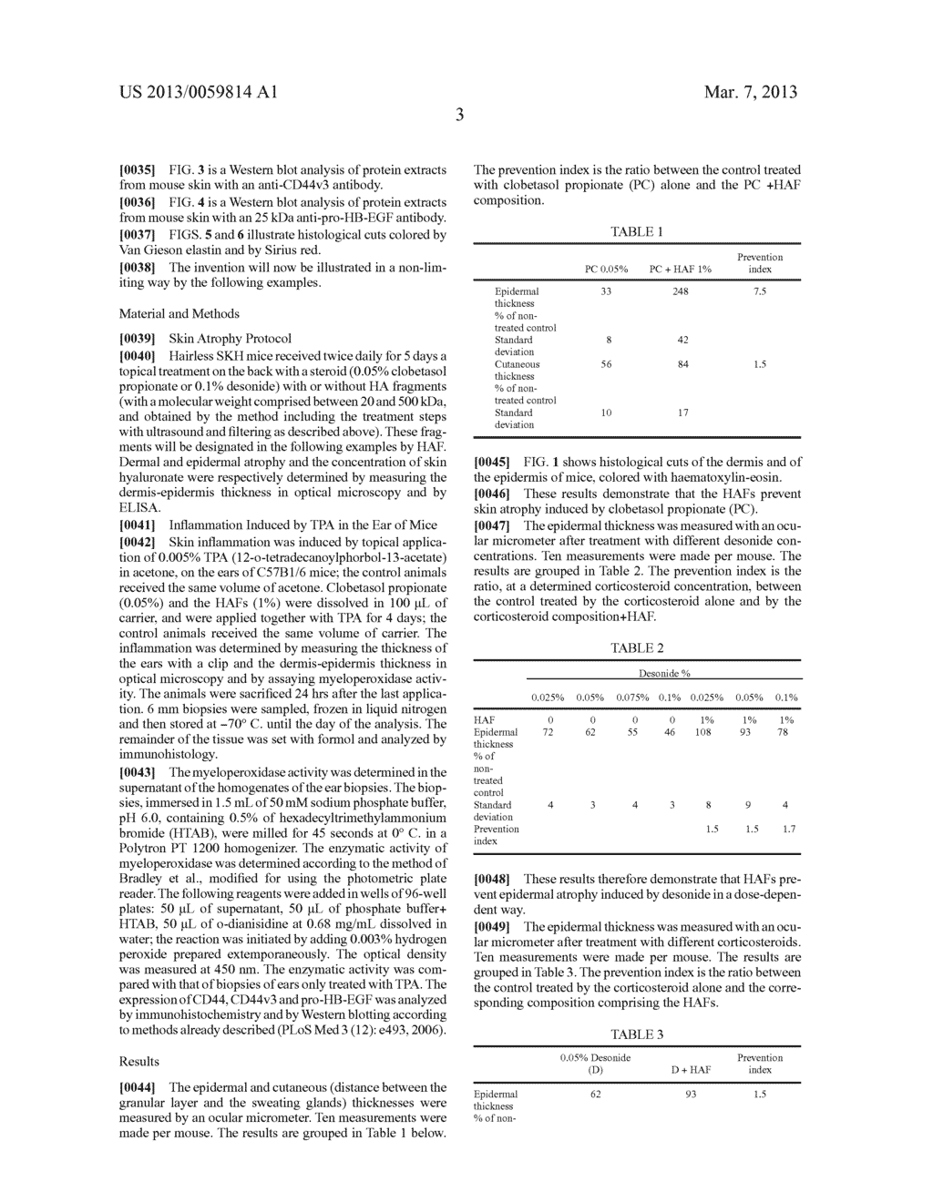 ANTI-INFLAMMATORY DERMATOLOGICAL COMPOSITION COMPRISING CORTICOSTEROIDS     AND HYALURONATE FRAGMENTS, AND USES THEREOF - diagram, schematic, and image 10