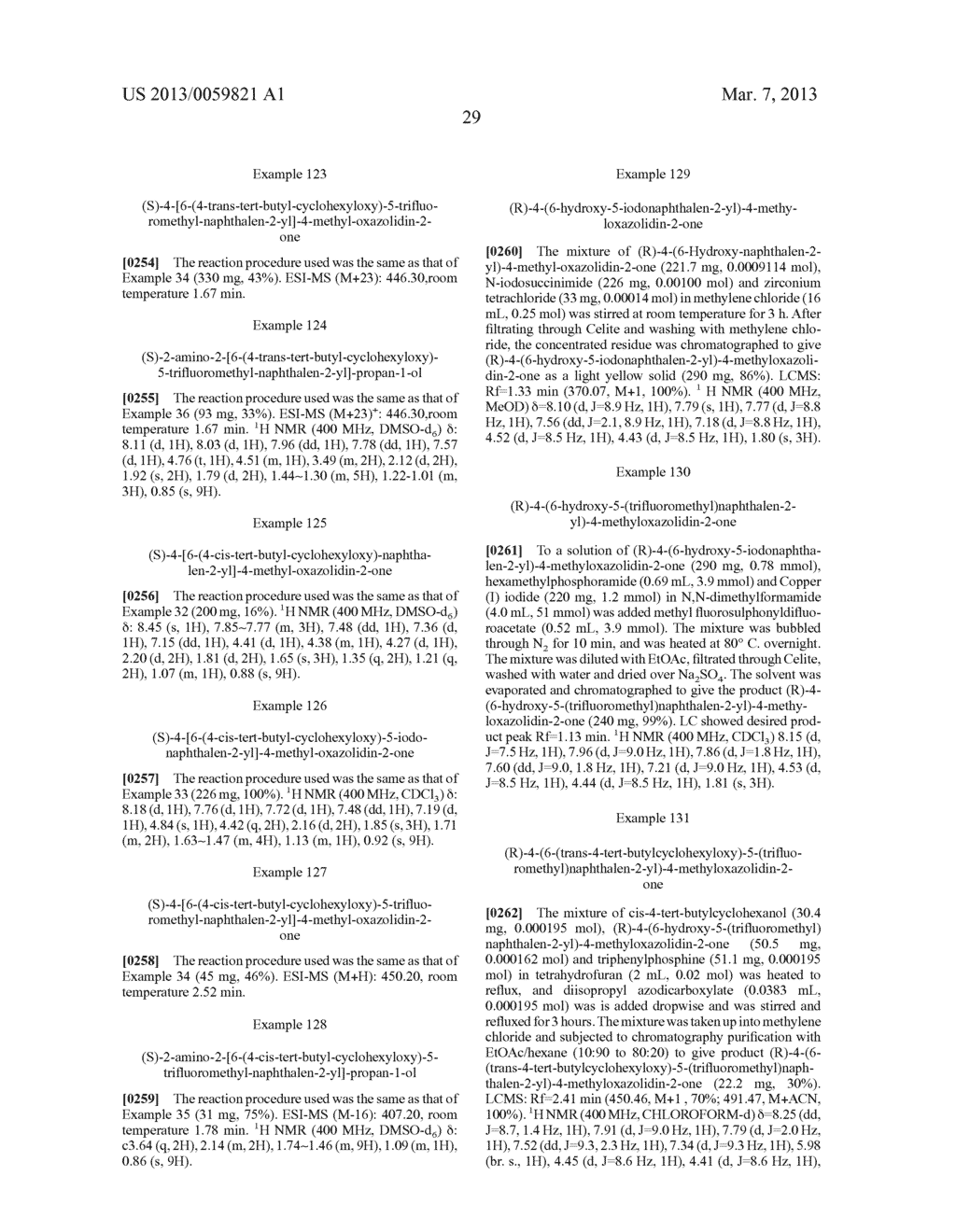 BICYCLIC ARYL SPHINGOSINE 1-PHOSPHATE ANALOGS - diagram, schematic, and image 37