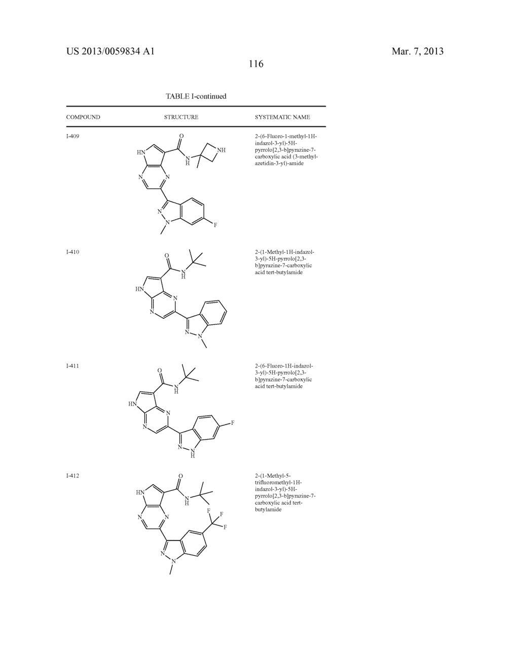 PYRROLOPYRAZINE KINASE INHIBITORS - diagram, schematic, and image 117