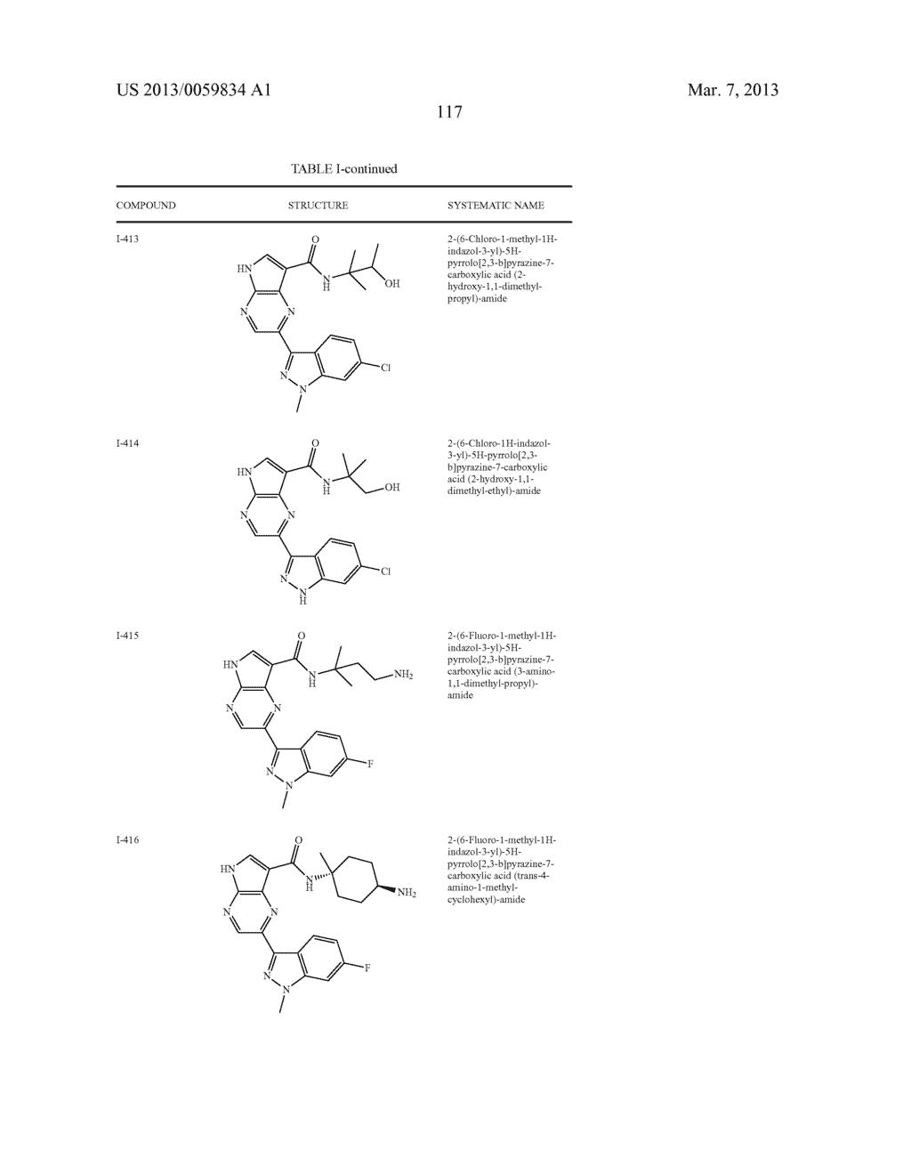 PYRROLOPYRAZINE KINASE INHIBITORS - diagram, schematic, and image 118