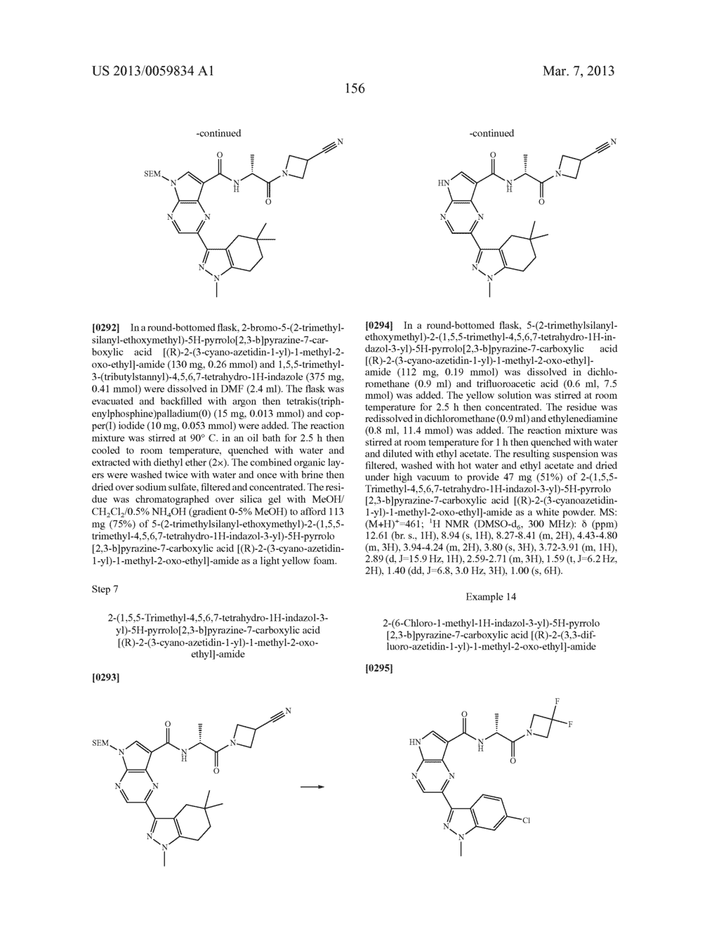 PYRROLOPYRAZINE KINASE INHIBITORS - diagram, schematic, and image 157