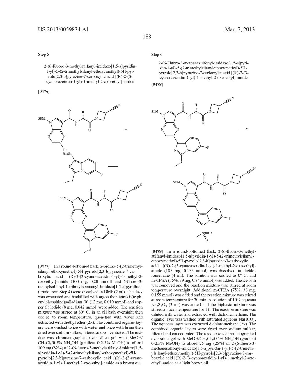 PYRROLOPYRAZINE KINASE INHIBITORS - diagram, schematic, and image 189