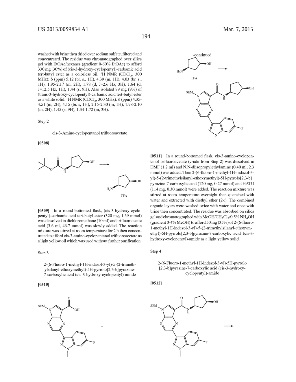 PYRROLOPYRAZINE KINASE INHIBITORS - diagram, schematic, and image 195