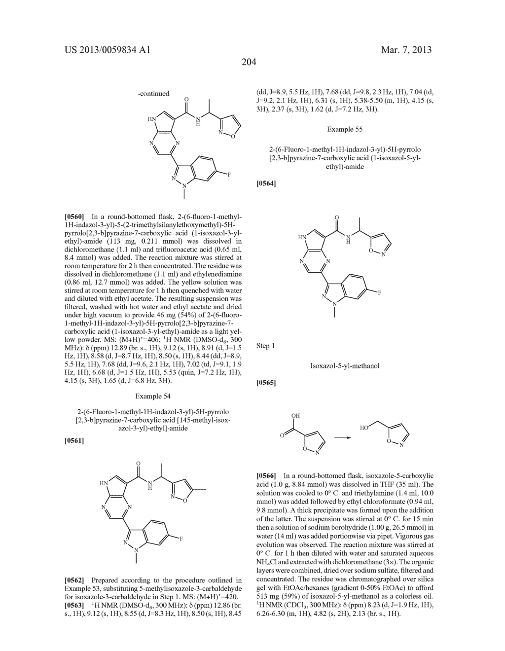 PYRROLOPYRAZINE KINASE INHIBITORS - diagram, schematic, and image 205