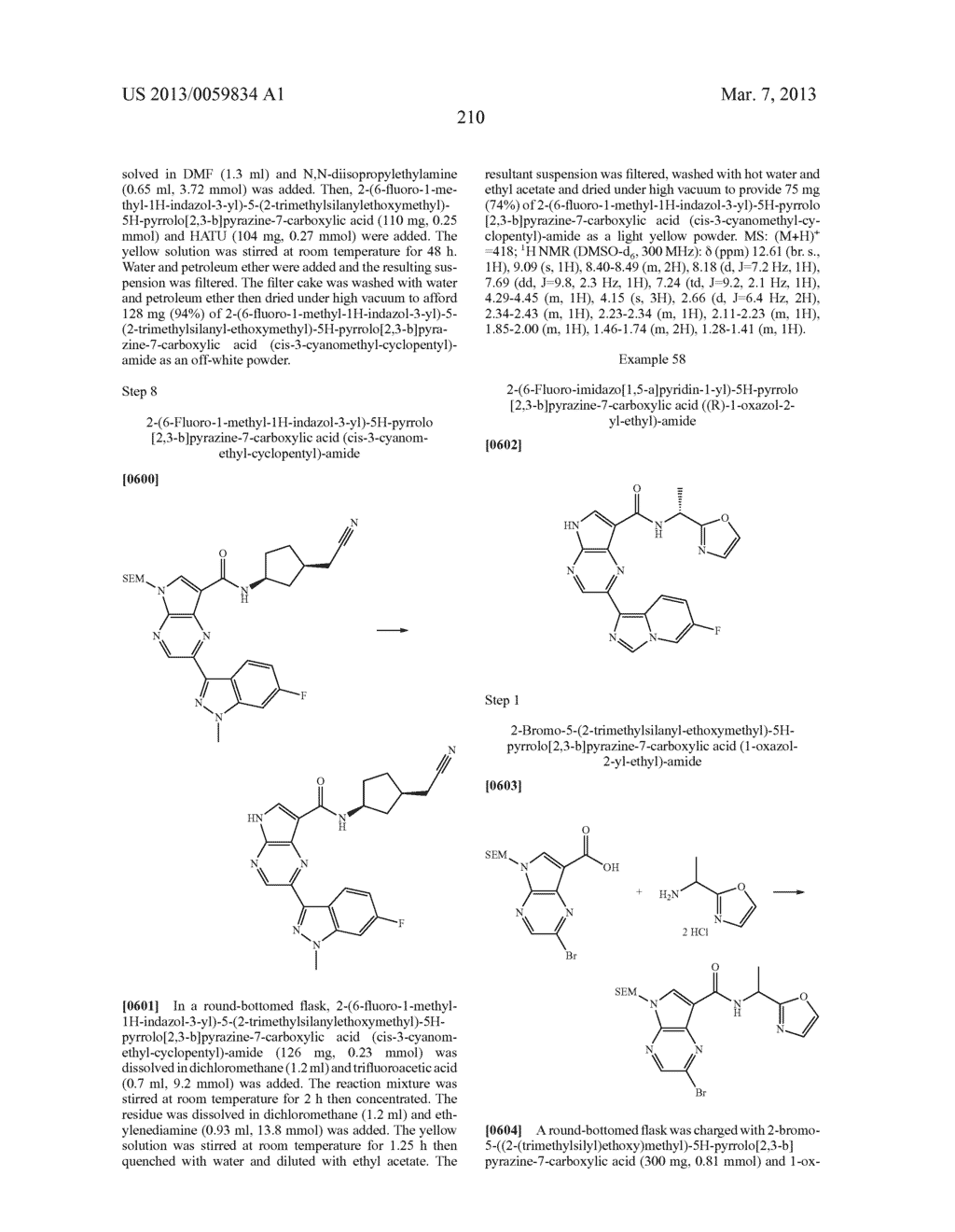 PYRROLOPYRAZINE KINASE INHIBITORS - diagram, schematic, and image 211