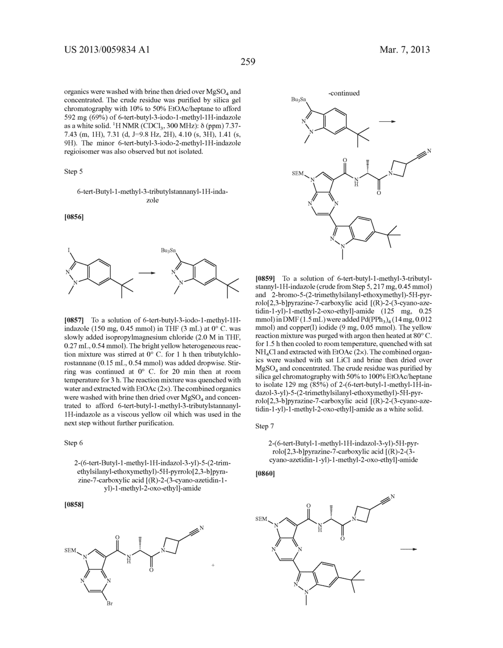 PYRROLOPYRAZINE KINASE INHIBITORS - diagram, schematic, and image 260