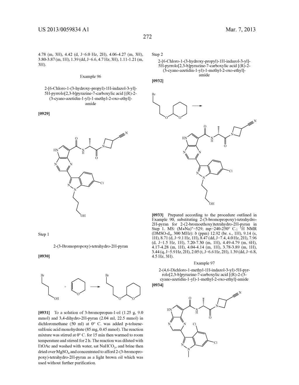 PYRROLOPYRAZINE KINASE INHIBITORS - diagram, schematic, and image 273