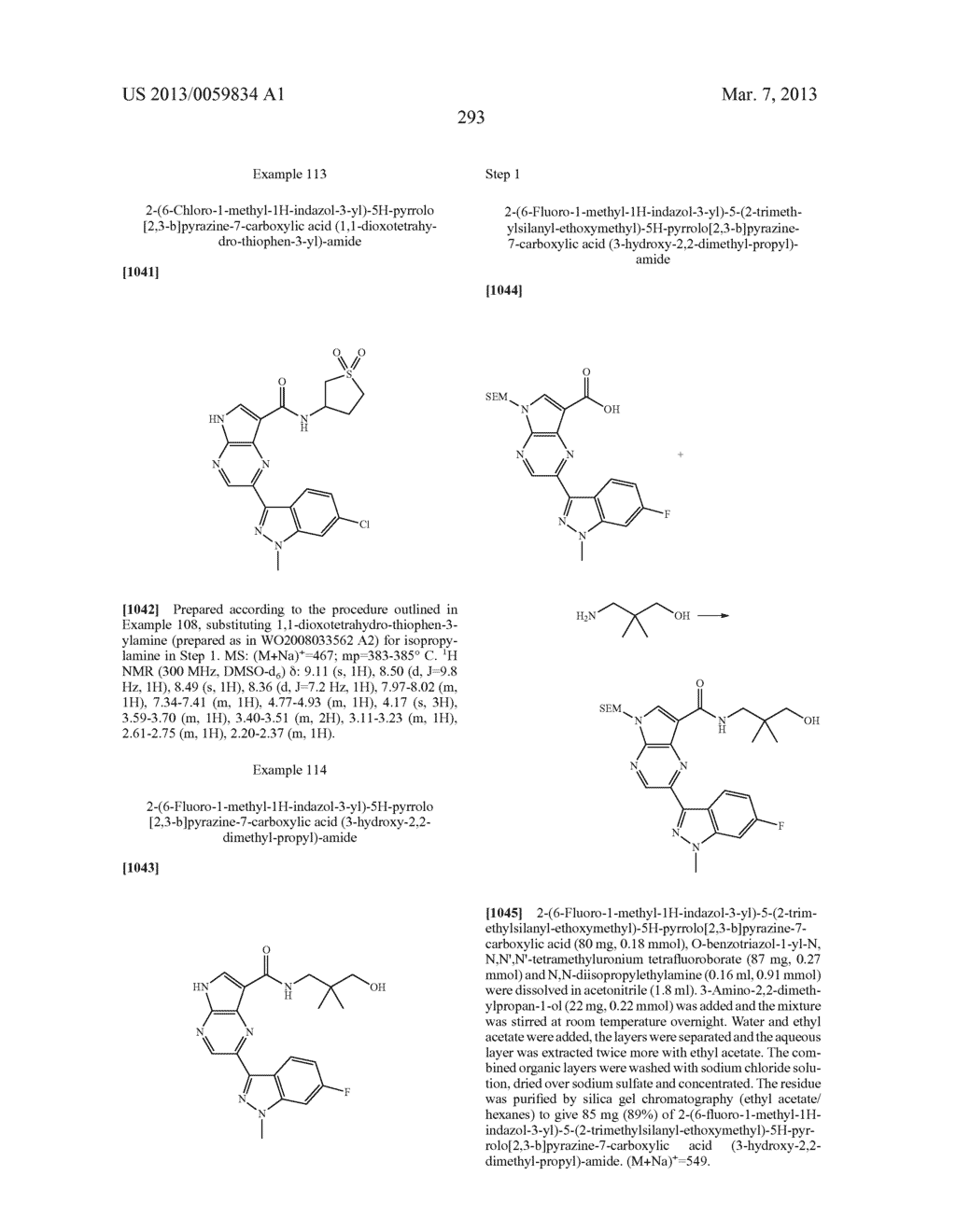 PYRROLOPYRAZINE KINASE INHIBITORS - diagram, schematic, and image 294