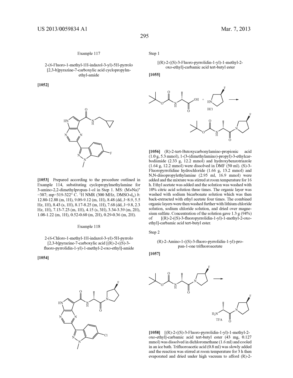 PYRROLOPYRAZINE KINASE INHIBITORS - diagram, schematic, and image 296