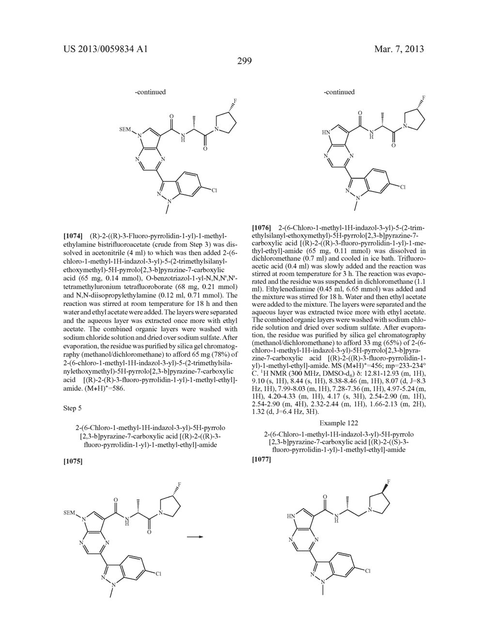 PYRROLOPYRAZINE KINASE INHIBITORS - diagram, schematic, and image 300