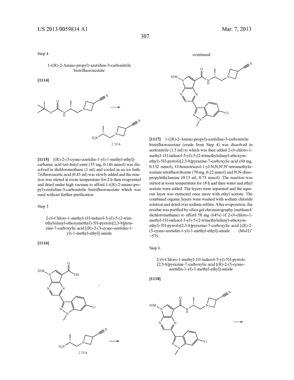 PYRROLOPYRAZINE KINASE INHIBITORS - diagram, schematic, and image 308