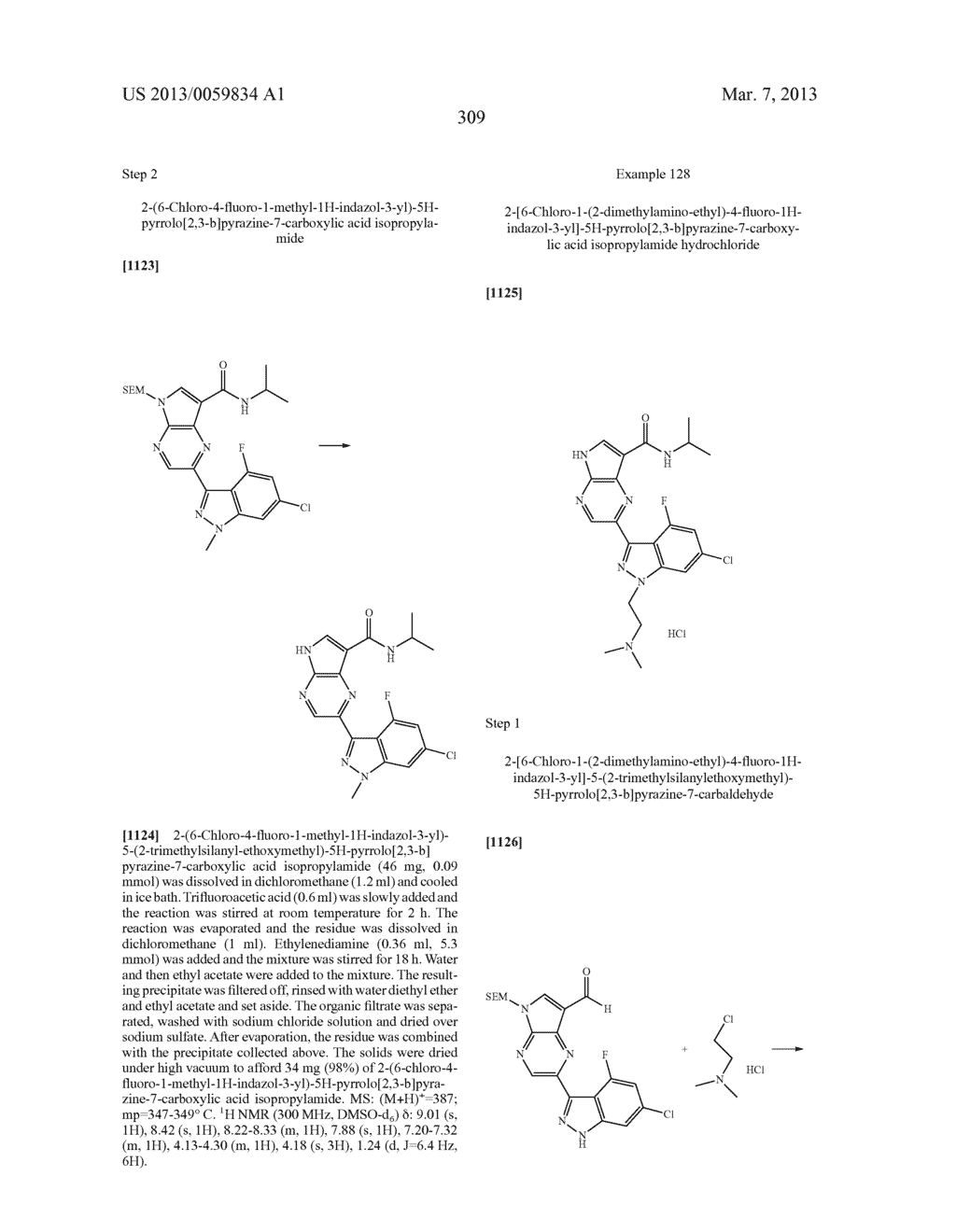 PYRROLOPYRAZINE KINASE INHIBITORS - diagram, schematic, and image 310