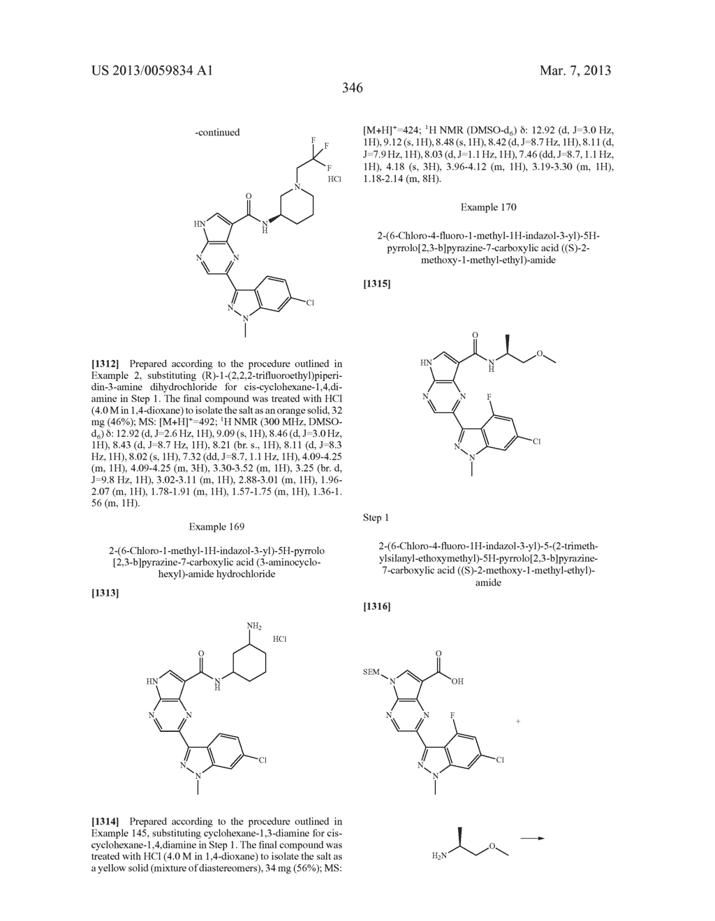 PYRROLOPYRAZINE KINASE INHIBITORS - diagram, schematic, and image 347