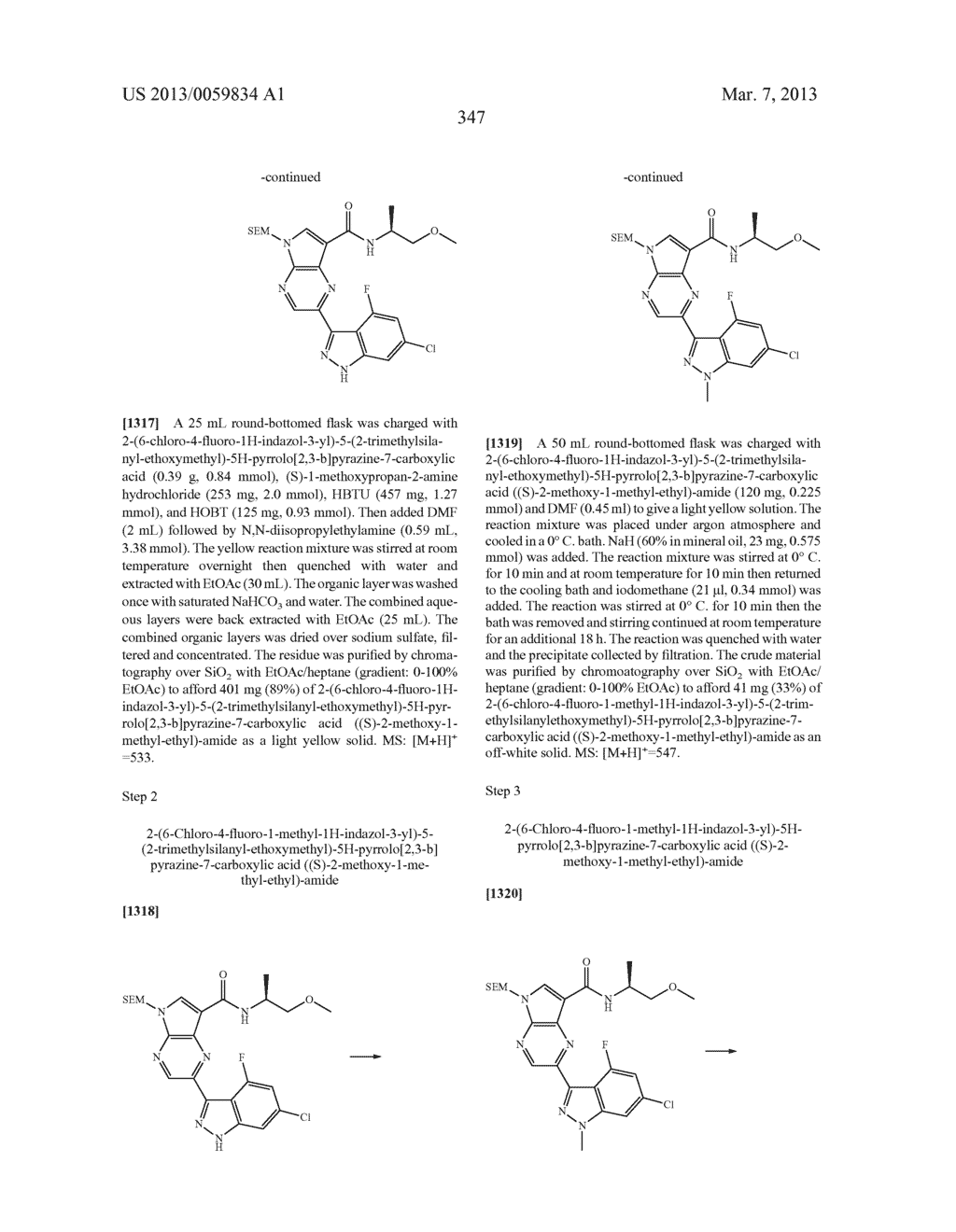 PYRROLOPYRAZINE KINASE INHIBITORS - diagram, schematic, and image 348