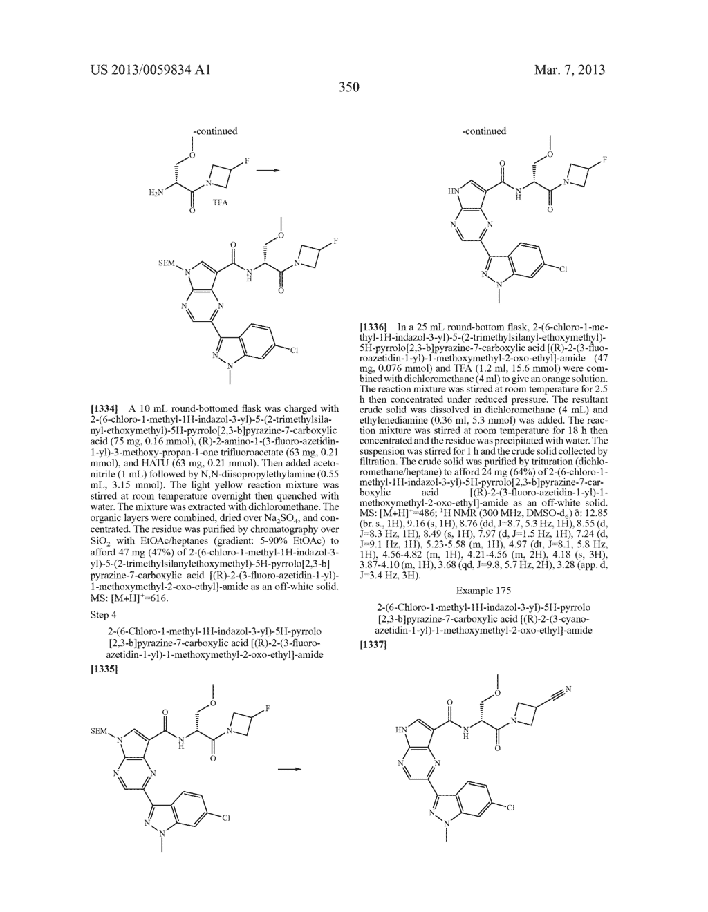 PYRROLOPYRAZINE KINASE INHIBITORS - diagram, schematic, and image 351