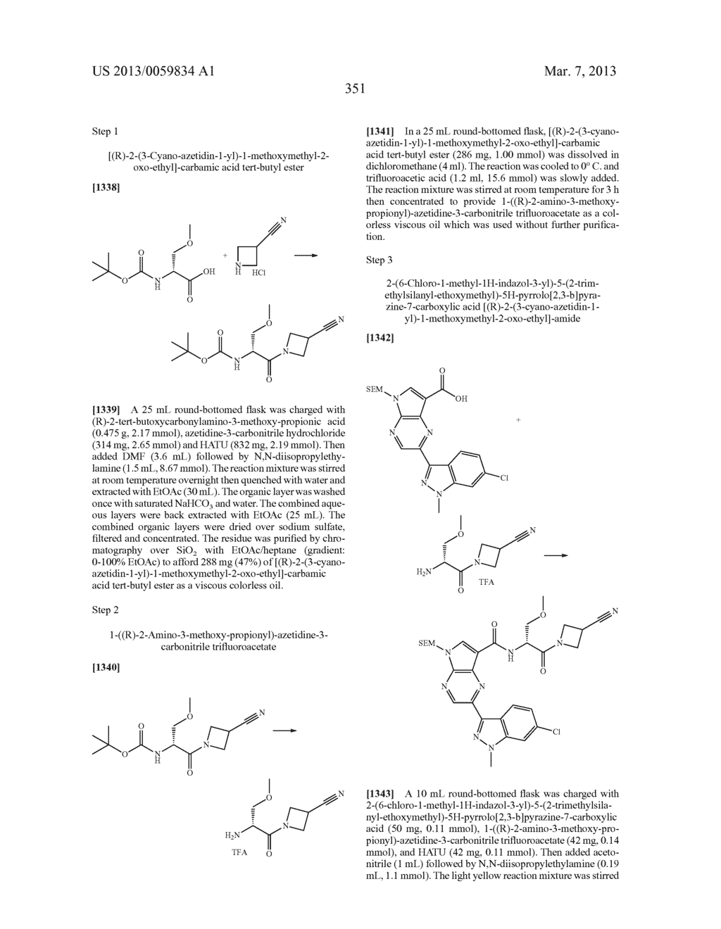 PYRROLOPYRAZINE KINASE INHIBITORS - diagram, schematic, and image 352