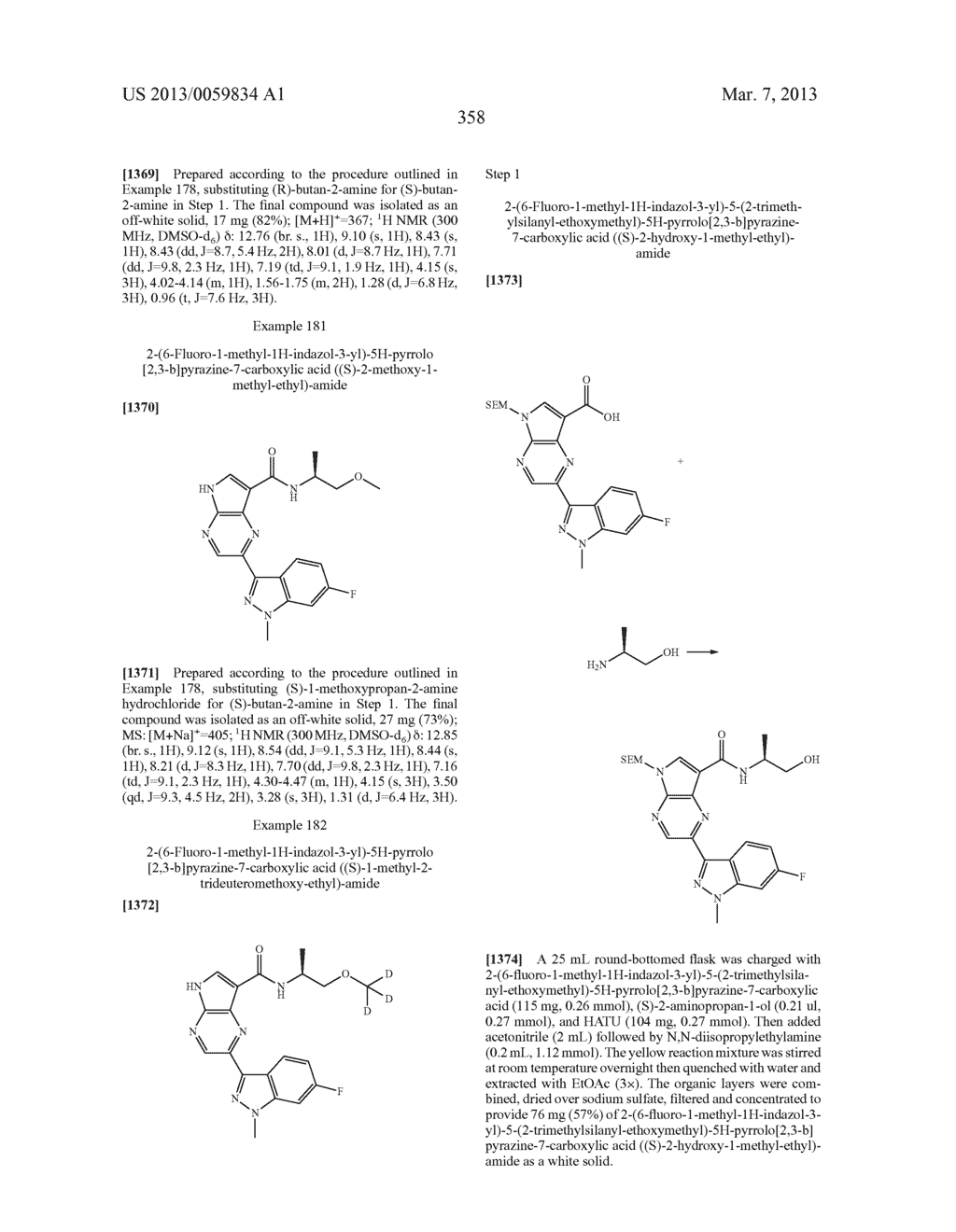 PYRROLOPYRAZINE KINASE INHIBITORS - diagram, schematic, and image 359