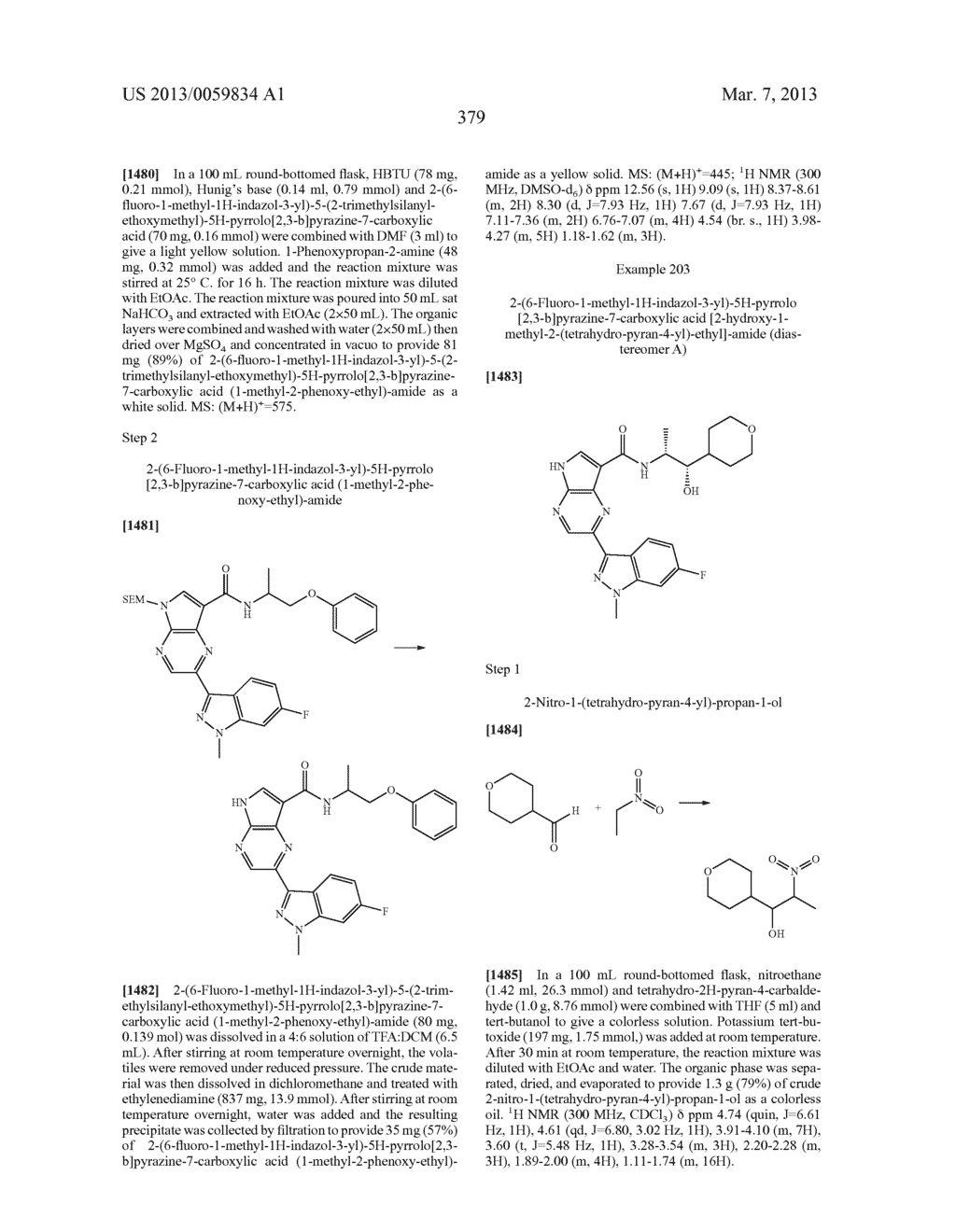 PYRROLOPYRAZINE KINASE INHIBITORS - diagram, schematic, and image 380