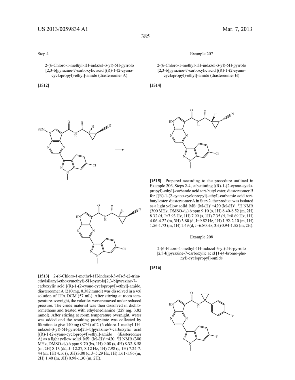 PYRROLOPYRAZINE KINASE INHIBITORS - diagram, schematic, and image 386