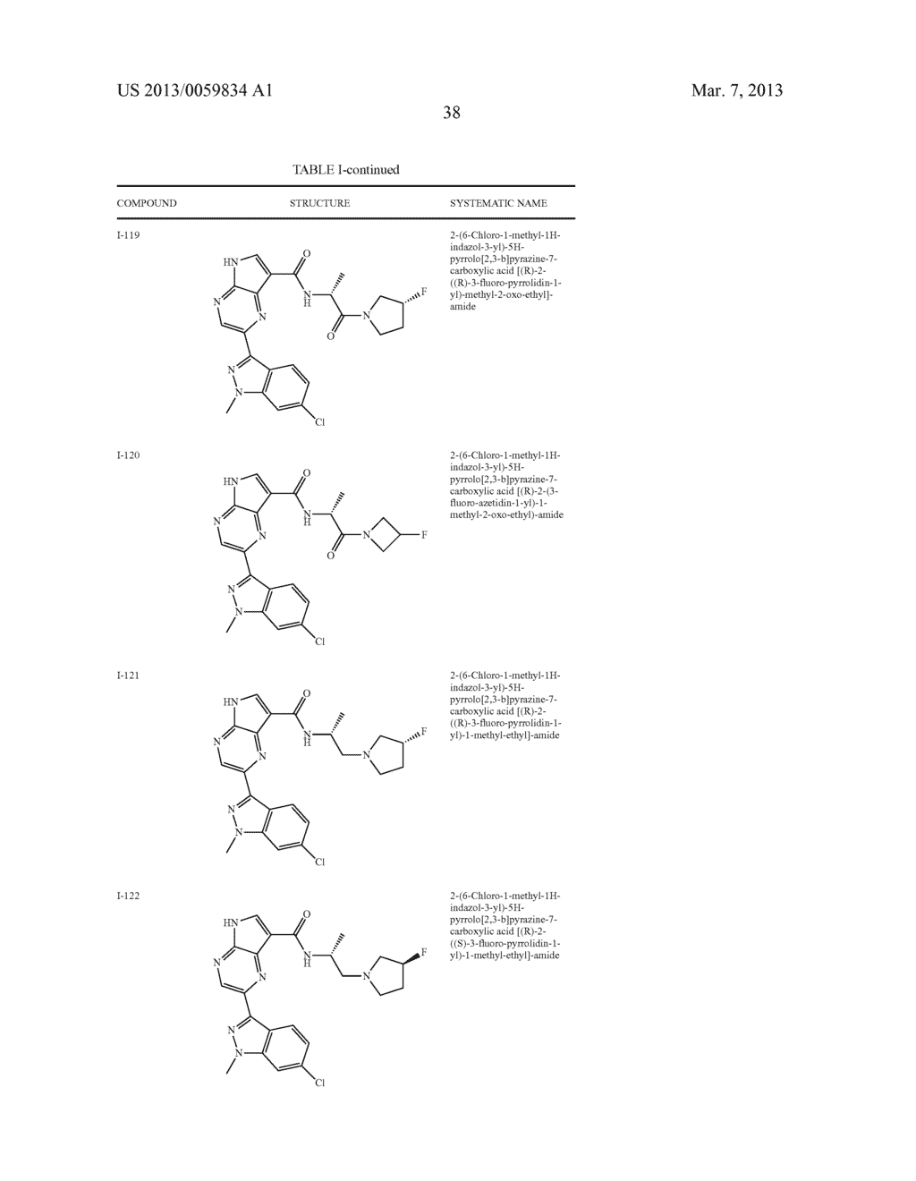 PYRROLOPYRAZINE KINASE INHIBITORS - diagram, schematic, and image 39