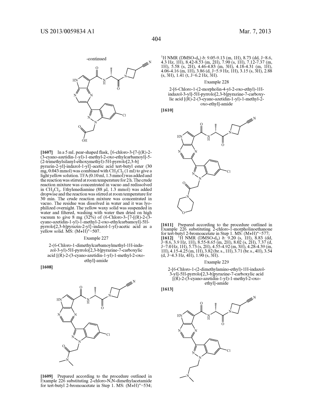 PYRROLOPYRAZINE KINASE INHIBITORS - diagram, schematic, and image 405