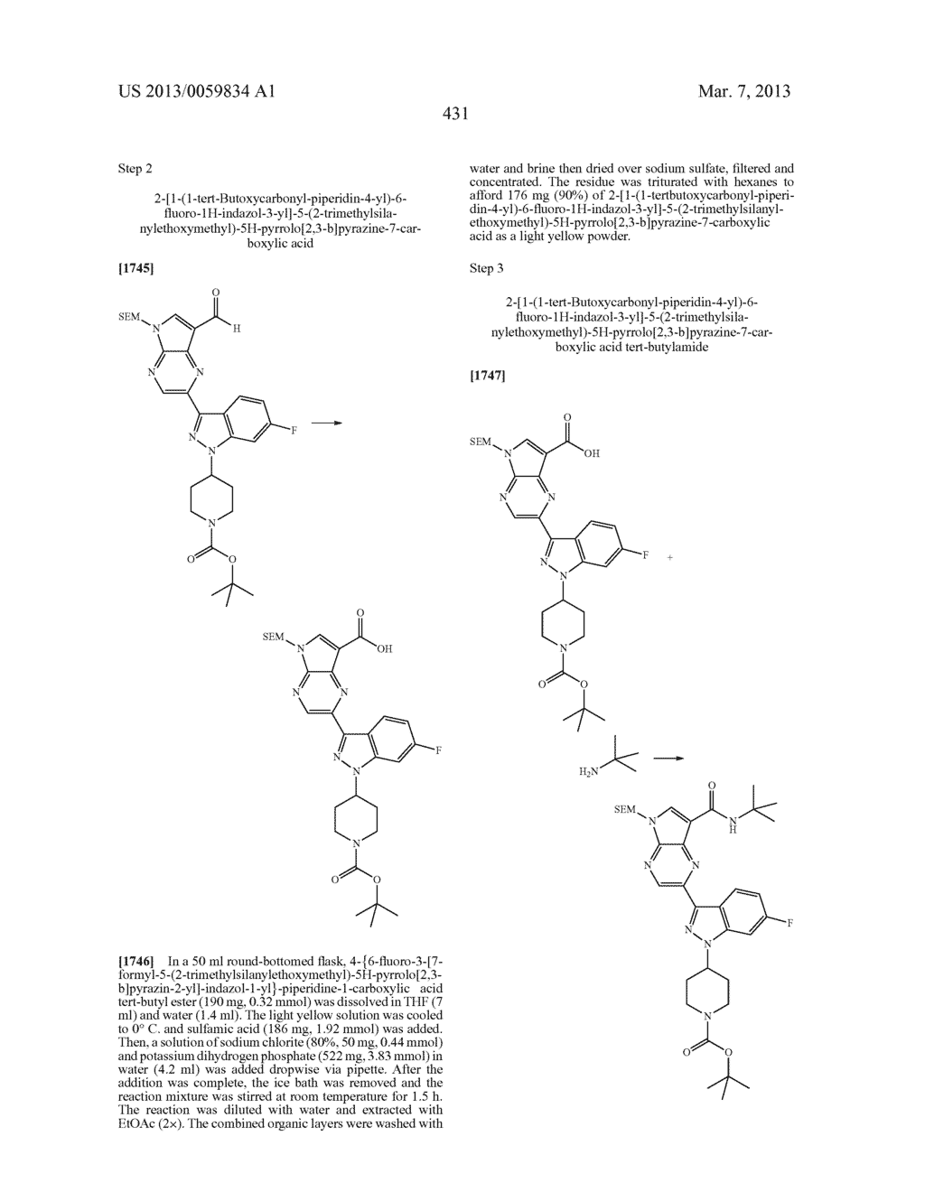 PYRROLOPYRAZINE KINASE INHIBITORS - diagram, schematic, and image 432