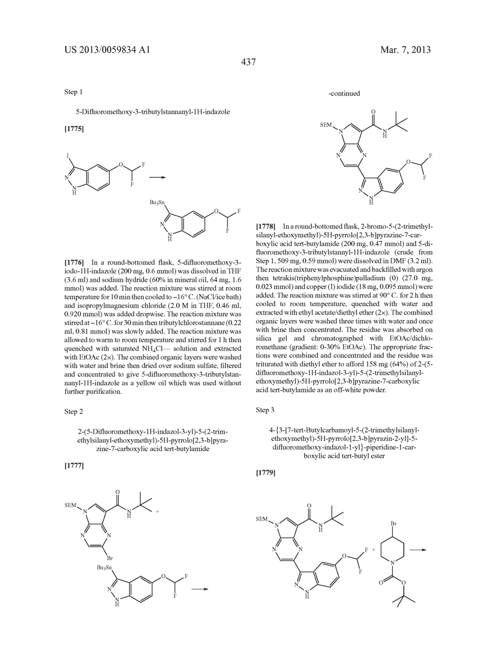 PYRROLOPYRAZINE KINASE INHIBITORS - diagram, schematic, and image 438