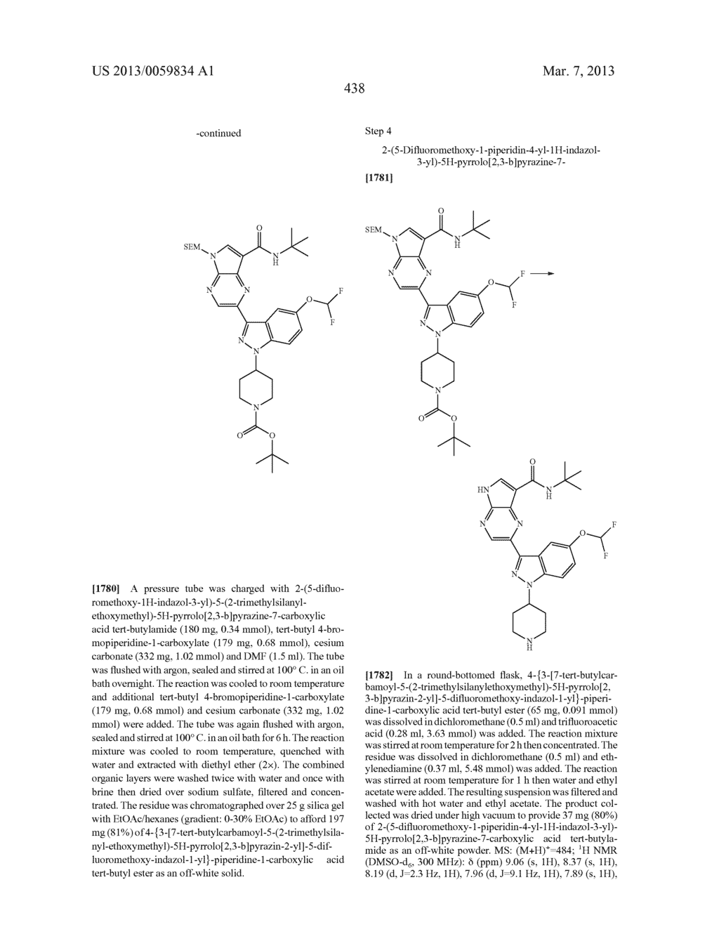 PYRROLOPYRAZINE KINASE INHIBITORS - diagram, schematic, and image 439