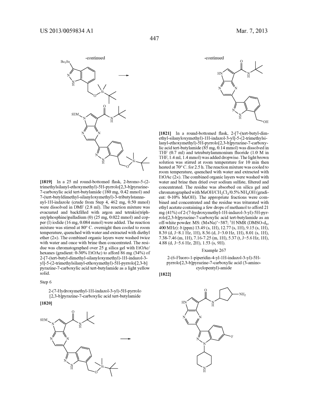 PYRROLOPYRAZINE KINASE INHIBITORS - diagram, schematic, and image 448