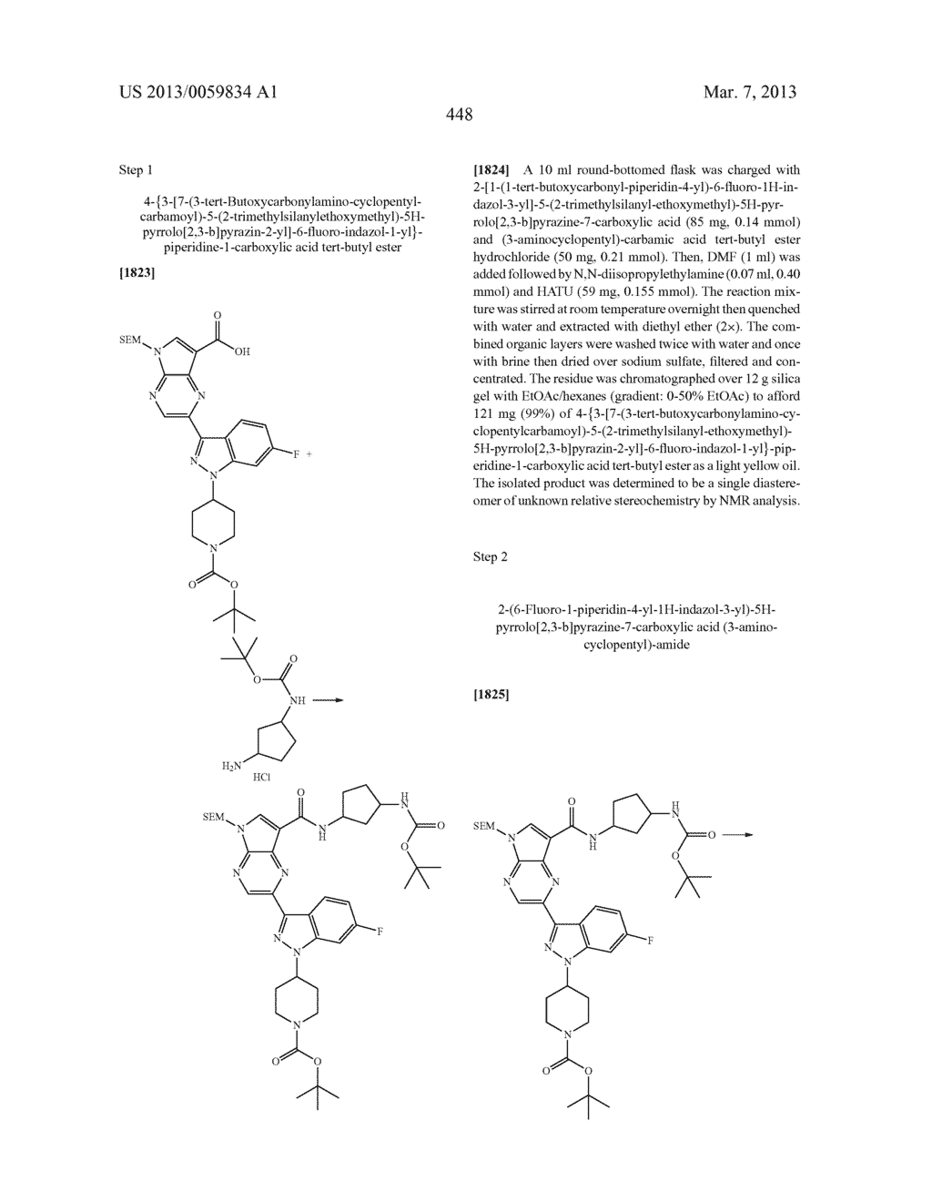 PYRROLOPYRAZINE KINASE INHIBITORS - diagram, schematic, and image 449