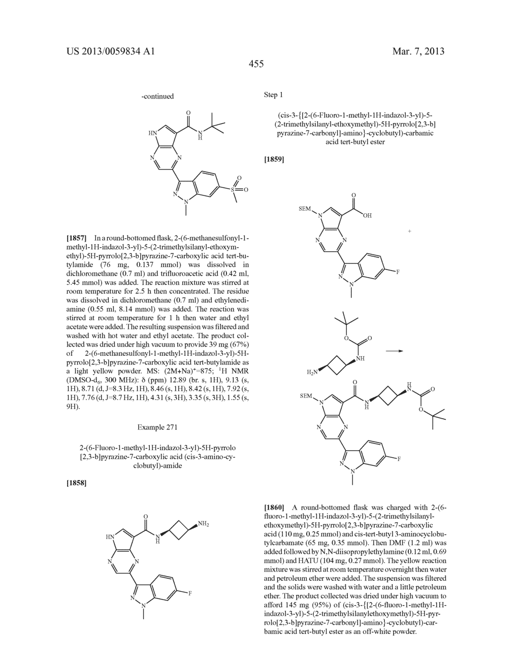 PYRROLOPYRAZINE KINASE INHIBITORS - diagram, schematic, and image 456